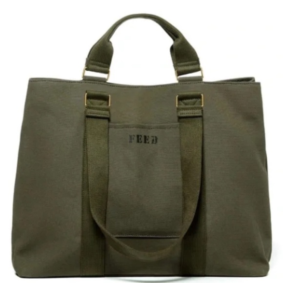 FEED Handbags - FEED Work Bag, Army Green
